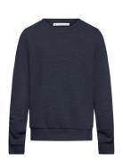 Tom Tailor Structured Jaquard Sweater Marinblå