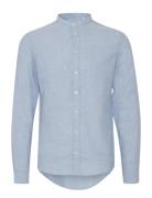 Casual Friday Cfanton 0053 Cc Ls Linen Mix Shirt Blå