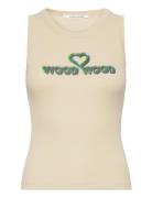 Wood Wood Nicole Rib Vest Beige