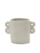 Serax Pot Marie Paper Mache Beige By Marie Michielssen Beige