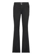 Lindex Trousers Denim Fay Black Svart