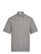 Garment Project Short Sleeved Shirt Grå