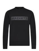 Hackett London Essential Sp Crew Svart