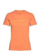 Adidas Terrex Terrex Classic Logo T-Shirt Orange