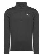 PUMA Run Cloudspun 1/4 Zip Svart