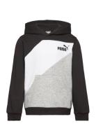 PUMA Puma Power Colorblock Hoodie Tr B Svart