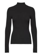 Calvin Klein Iconic Rib Longsleeve Sweater Svart