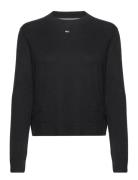 Tommy Jeans Tjw Essential Crew Neck Sweater Svart