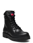 Tommy Hilfiger Tjw Lace Up Boot Svart