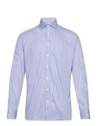 Bruun & Stengade Bs Amund Slim Fit Shirt Blå