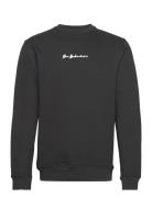 HAN Kjøbenhavn Shadow Script Regular Crewneck Svart