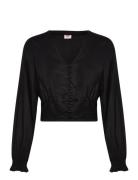 LEVI´S Women Tamara Ls Blouse Dark Ages 4 Svart