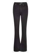 Gina Tricot Flare Highwaist Jeans Svart