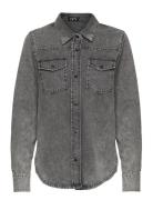 IVY Copenhagen Ivy-Roxy Deco Denim Shirt Wash Black Svart