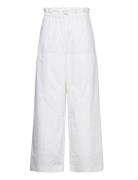 REMAIN Birger Christensen Cargo Wide Pants Vit