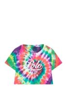 Ralph Lauren Kids 30/1 Jersey-Crop Tee-Kn-Tsh Multi/patterned