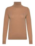 GANT Extrafine Rollneck Khaki Green