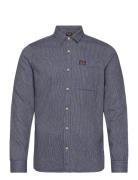 Superdry Cotton Workwear Ls Shirt Blå