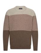 Clean Cut Copenhagen Tim O Neck Knit Brun