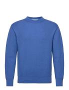 Garment Project Round Neck Knit - Blue Blå