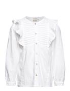 Minymo Shirt Ls Vit