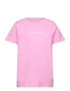 Tom Tailor Logo T-Shirt Rosa