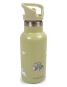 Filibabba Stainless Steel Water Bottle - Magic Farm Grön