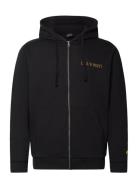 Lyle & Scott Collegiate Full Zip Hoodie Svart