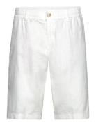 Tom Tailor Regular Linen Shorts Vit