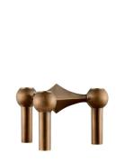 STOFF Nagel Stoff Nagel Candle Holder Brun