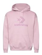 Converse Loose Fit Center Front Large Logo Star Chev Po Hoodie Bb Rosa