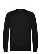 Lexington Clothing Dean Merino Crew Neck Sweater Svart