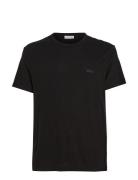 Calvin Klein Cotton Linen T-Shirt Svart