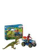 Schleich Schleich Quad Escape From Velociraptor Multi/patterned