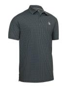 Original Penguin Golf The All-Over Pete Printed Polo Grå
