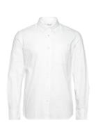 Mango Regular Fit Oxford Cotton Shirt Vit