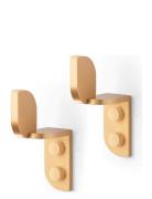 Tabula Wall Hooks Brass Home Storage Hooks & Knobs Hooks Gold ChiCura