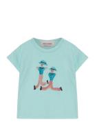 Bobo Choses Baby Dancing Giants T-Shirt Blå