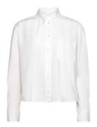 GANT Rel Cropped Shirt Vit