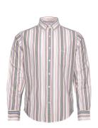 GANT Reg Stripe Archive Oxford Shirt Vit