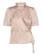 A-View Peony Blouse Kräm