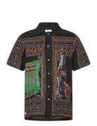 Percival Meal Deal Cross Stitch Shirt Svart