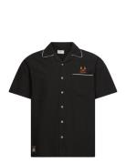 Percival Percico Bowling Shirt Svart