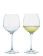 Premium Hvidvinsglas 54 Cl Klar 2 Stk. Home Tableware Glass Wine Glass...