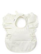 Elodie Details Baby Bib - Vanilla White Vit