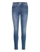 Lindex Trousers Denim Tova Soft Blue Blå