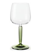 Hammershøi Hvidvinsglas 35 Cl Grøn 2 Stk. Home Tableware Glass Wine Gl...