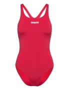 Arena Women's Team Swimsuit Swim Pro Solid Röd