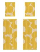 Vesi Unikko Towel Set Of 4 Home Textiles Bathroom Textiles Towels & Ba...