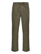 Knowledge Cotton Apparel Fig Loose Linen Look Pants - Gots/V Grön